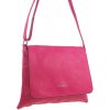 YY Coveri Dámská crossbody kabelka fuchsiová růžová