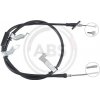 żażné lanko parkovacej brzdy A.B.S. ALL BRAKE SYSTEMS BV. K17407