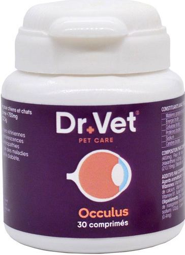 Dr. Vet Occulus výživa očí pre psy a mačky 30 tbl
