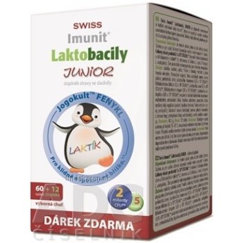 Swiss Imunit Laktobacily Junior 72 tabliet