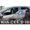 Deflektory na okná pre Kia Ceed III hatchback, od rv. 2017-, 4ks