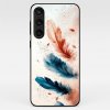 4NewCase - Kryt pre SAMSUNG - Galaxy S23 FE - GLOSSY - Falling Plumes - 1014190500048