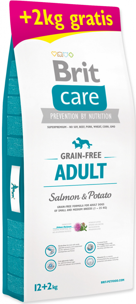 Brit Care Grain-free Adult Salmon & Potato 14 kg