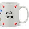 Hrnček s fotkou rámik SUPER KOLEGA 350 ml FOTOpošta