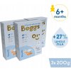 3x Beggs Mliečna 3-zrnná kaša s sušienkami (200 g)