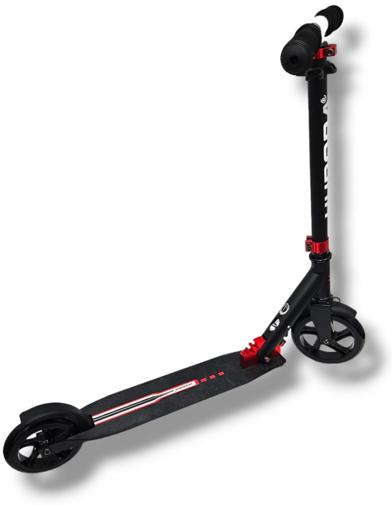 Hudora Bold Wheel Scooter Roller Červená