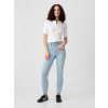 GAP Džínsy High Rise Universal Legging Modrá 28REG Modrá Modrá