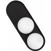 Moosee Drops nástenná lampa 2x5 W biela-čierna MSE010100271