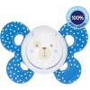 CHICCO Cumlík Physio Comfort silikónový 6-16m chlapec - macko 1 ks 74913.21M