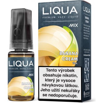 Ritchy LIQUA MIX Banán Cream 10 ml 0 mg