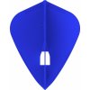 Letky na šípky L-Style Pro L4 Kite, modré