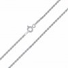 Stříbrný řetízek Valis - 1,6 mm varianta 45 cm