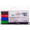 Koh-i-noor značkovače White Board sada 4ks - plochý hrot - KOH-I-NOOR HARDTMUTH