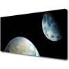 Obraz na plátne Mesiac zeme vesmír 100x50 cm