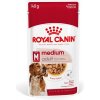 Royal Canin Medium Adult - vlhké krmivo v omáčke pre dospelých psov stredných plemien 10 x 140 g