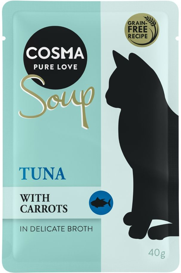 Cosma Soup losos s cuketou 48 x 40 g