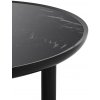 Odkladací stolík K-TOP Ø 105, viac variantov - Kartell Farba: Černá Marquina / Černá