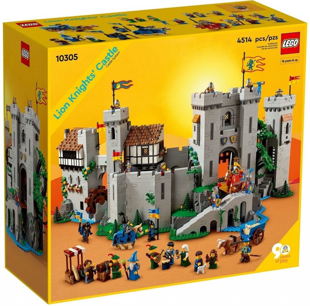 LEGO® Icons 10305 Hrad Levieho rytiera od 408,57 € - Heureka.sk