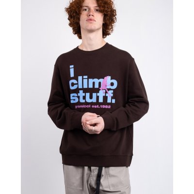 Gramicci I Climb Stuff Sweatshirt DEEP BROWN