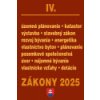 Zákony IV 2025 Stavebné zákony a predpisy