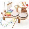 Montessori hudobné nástroje pre deti, vzdelávací hudobný stôl