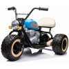 mamido Detská elektrická motorka LL6688 24V 2x800W modrá