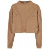 Ladies Wide Oversize Sweater - unionbeige