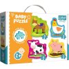Trefl Baby puzzle Dedina 4v1 New