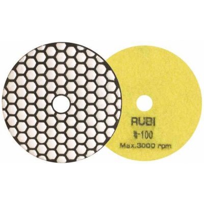Flexibilný diamantový leštiaci kotúč RUBI 100 mm #100 pre suché leštenie (Ref.: 62971)
