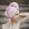 Wooline Turban na vlasy, ružový