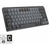 Klávesnica Logitech MX Mini Mechanical Graphite - CZ/SK (920-010780_CZ)