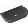 Ravak Yard umývadlo 80.5x50 cm polokrúhly klasické umývadlo-umývadlo na nábytok antracitová XJX03280002