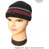 Zimná čiapka SF červenočierna (zimné čiapky online)