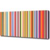 Foto obraz na plátne do obývačky Farebné pásky 100x50 cm