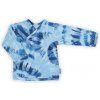 Dojčenská bavlněná košilka Nicol Tomi modrá, veľ. 68 (4-6m)