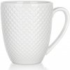 Keramický hrnček DIAMOND 410 ml – biely