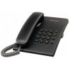 Panasonic KX-TS500FXB / Jednolinkový telefón / čierny (KX-TS500FXB)