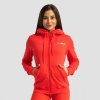 GymBeam Dámská mikina se zipem Limitless Hot Red - XL - hot red