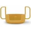 Horčicovo žlté držadlo na detský hrnček Design Letters