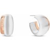 Calvin Klein Masívne bicolor kruhové náušnice Refine 35000614