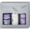 Saloos Upokojenie & Hydratácia pleti 100% Bio levanduľová voda 50 ml + hyaluronovej sérum 50 ml + Levanduľa hydrofilný odličovací olej 50 ml darčeková sada