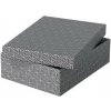 Archivačná krabica ESSELTE Home, veľkosť M, nízka 26.5 x 10 x 36 cm, sivá - set 3 ks (628285)