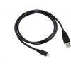 Kabel C-TECH USB 2.0 AM/Micro, 2m, černý CB-USB2M-20B