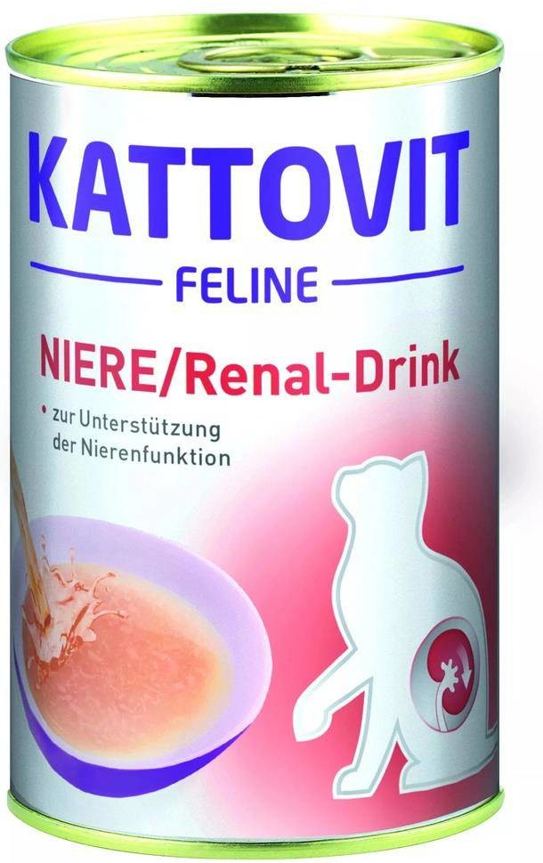 KATTOVIT Cat Diet Drinks Niere Renal Drink s kuracím 135 ml