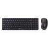 RAPOO set klávesnice a myš 9300M Wireless Multi-Mode Slim Mouse and Ultra-Slim Keyboard Black 6940056184627