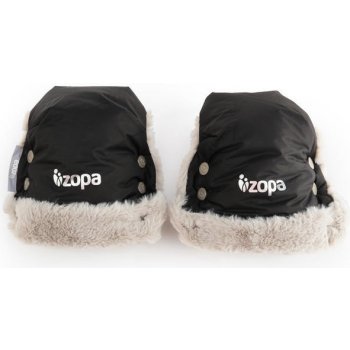 Zopa Zimné rukávniky FLUFFY Night Black