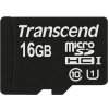 TRANSCEND MicroSDHC karta 16GB Premium, Class 10 UHS-I 300x, bez adaptéru TS16GUSDCU1