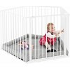 Baby Dan Ohrádka Babydan Park a Kid Biela s matracom