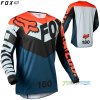 Fox 180 Trice jersey grey/orange, šedo oranžová, M