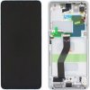 LCD displej dotykové sklo Samsung G998 Galaxy S21 Ultra 5G strieborné (Service Pack)